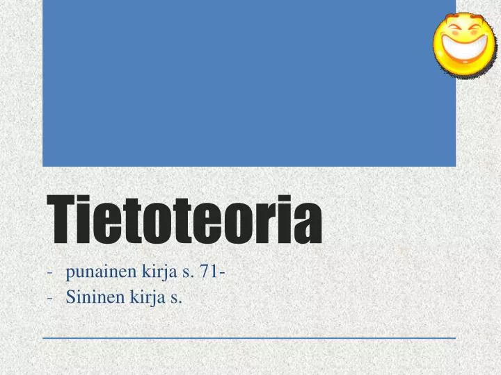 tietoteoria