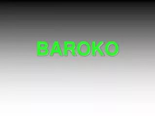 baroko