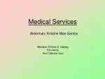 Essential Medical Services Proposal for Our Community Hospital - slide 1