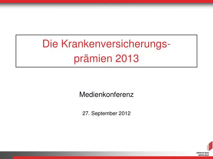 die krankenversicherungs pr mien 2013