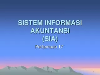 sistem informasi akuntansi sia