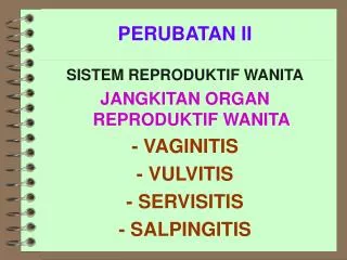 perubatan ii