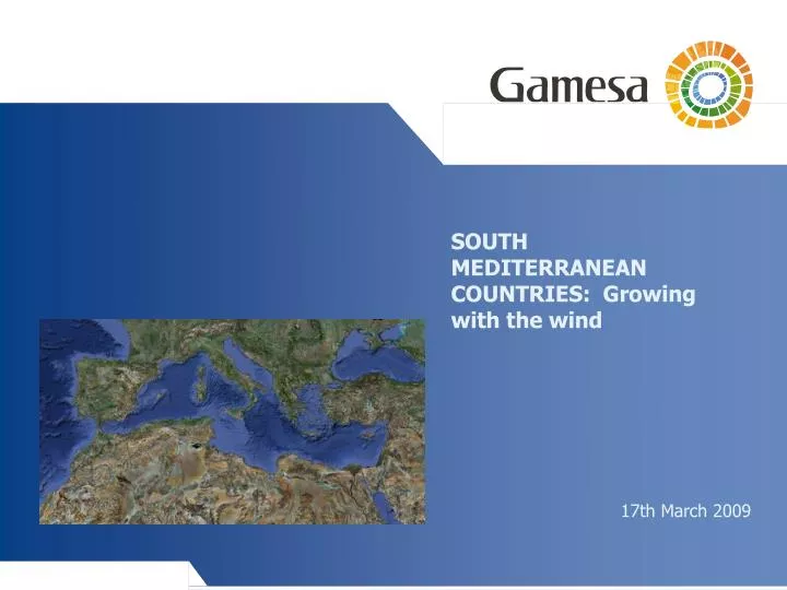 south mediterranean countries growing with the wind