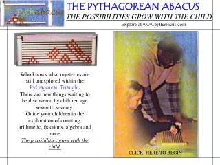 THE PYTHAGOREAN ABACUS