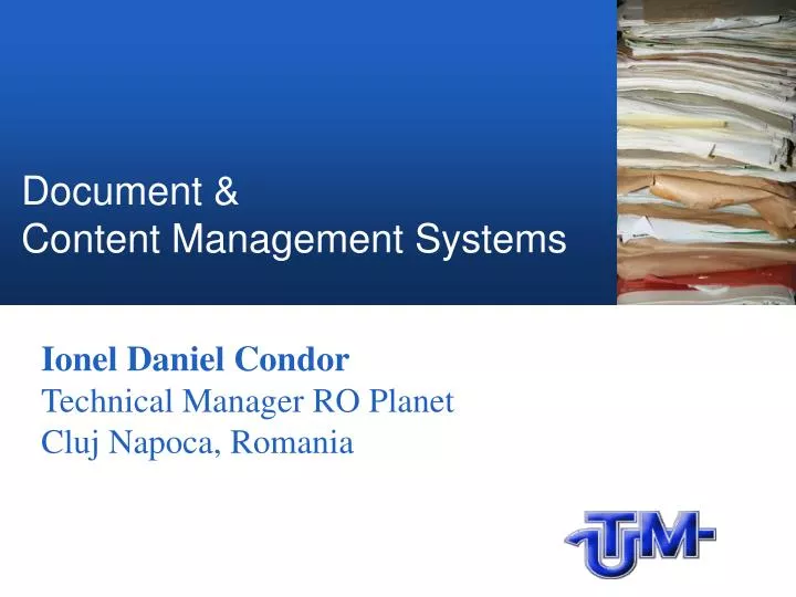 document content management systems