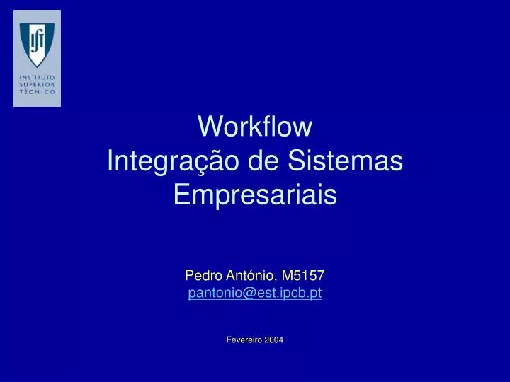 workflow integra o de sistemas empresariais