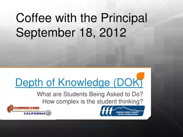 depth of knowledge dok