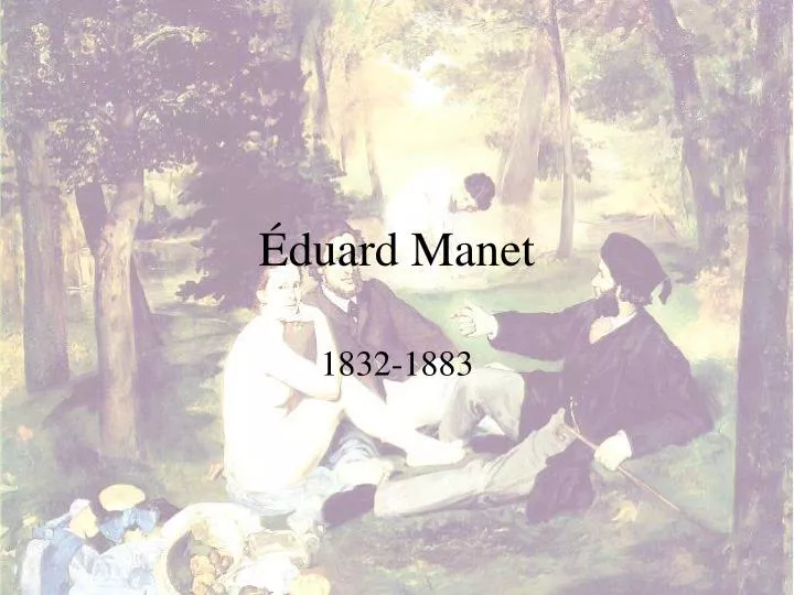 duard manet