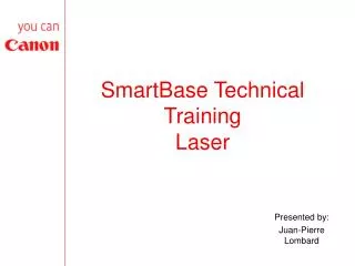SmartBase Technical Training Laser