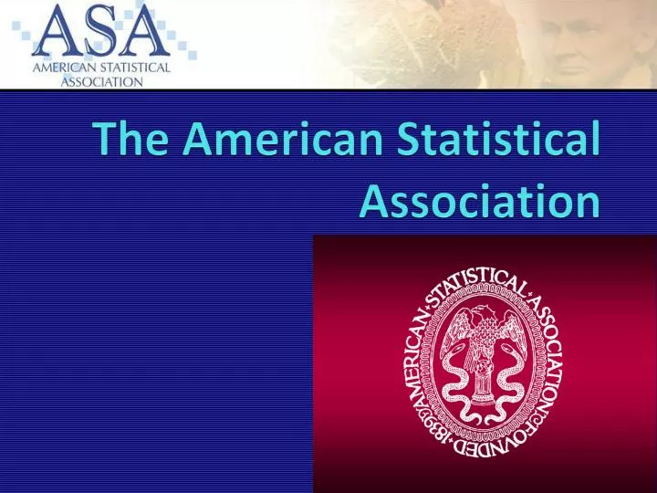 the american statistical association