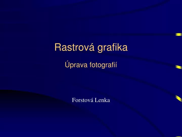 rastrov grafika prava fotografi