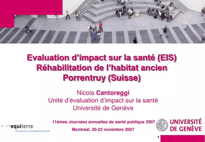 evaluation d impact sur la sant eis r habilitation de l habitat ancien porrentruy suisse