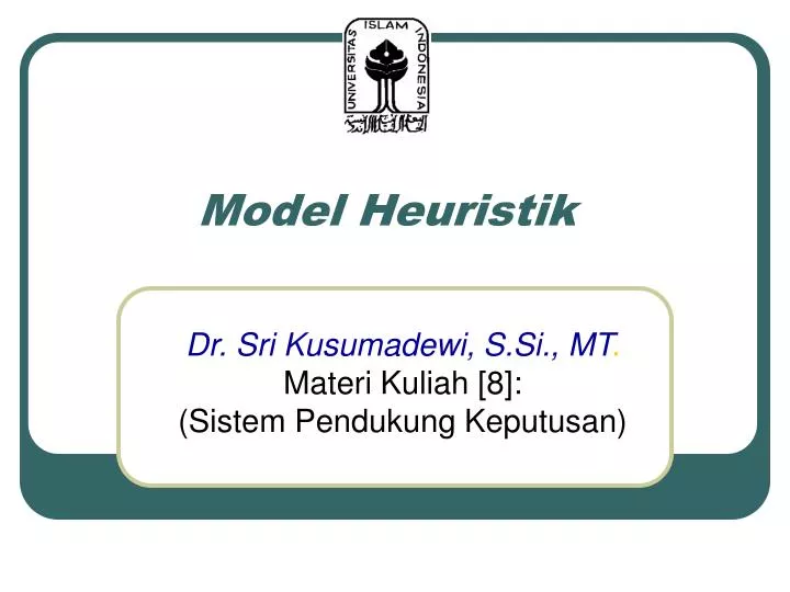 model heuristik