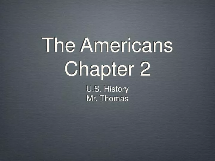 the americans chapter 2