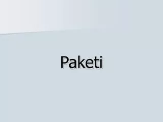 paketi