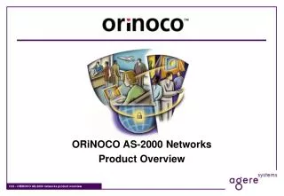ORiNOCO AS-2000 Networks Product Overview