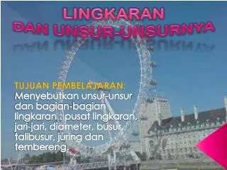 lingkaran dan unsur unsurnya