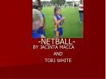 PPT - NETBALL PowerPoint Presentation, free download - ID:9671585