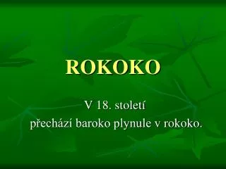 rokoko