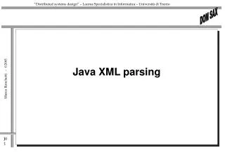Java XML parsing