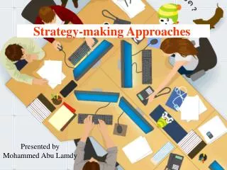 Strategy-making Approaches