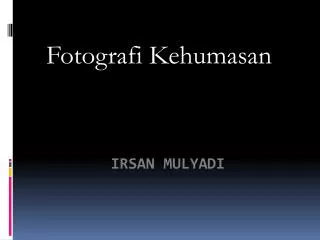 fotografi kehumasan
