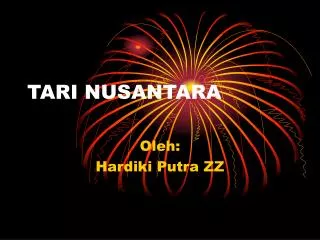 tari nusantara