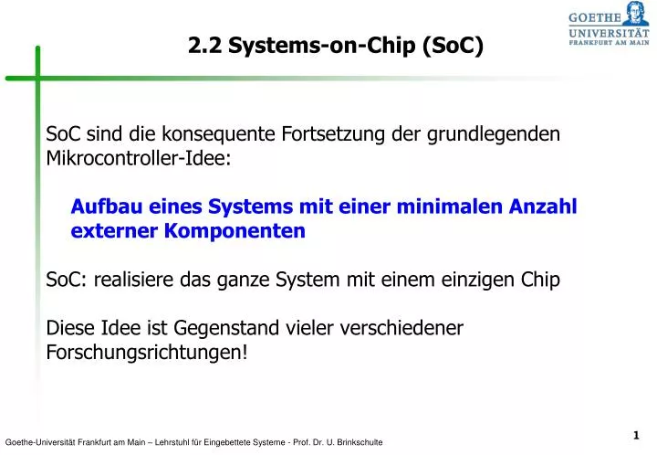 2 2 systems on chip soc