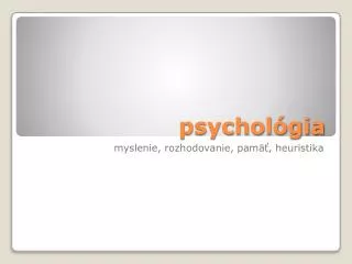 psychol gia