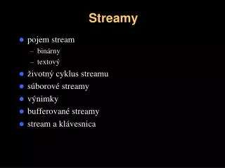 streamy