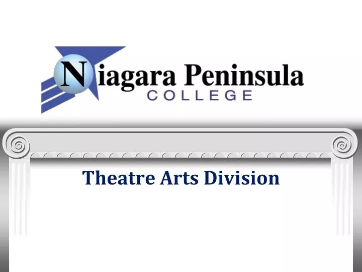 theatre arts division