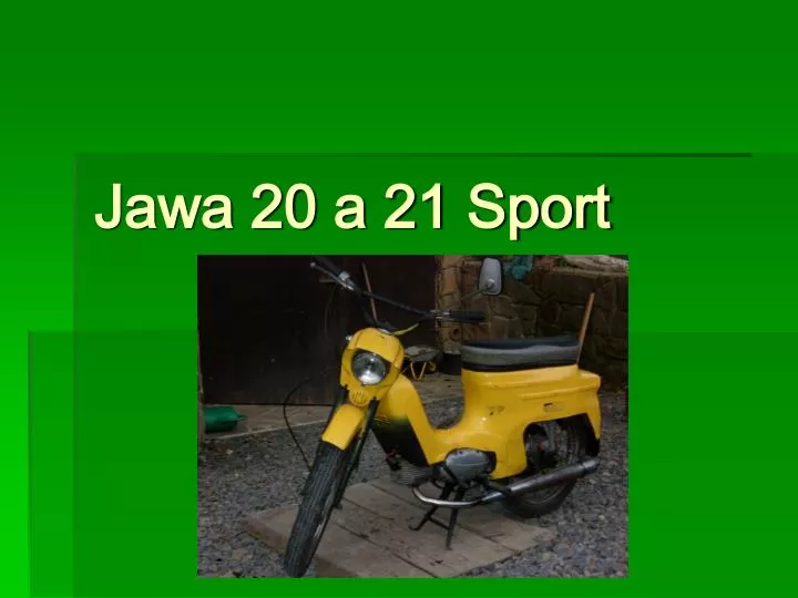 jawa 20 a 21 sport