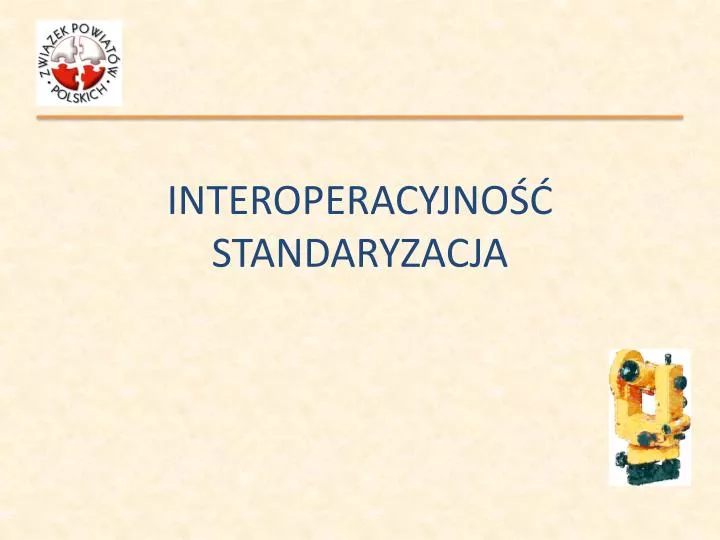 interoperacyjno standaryzacja