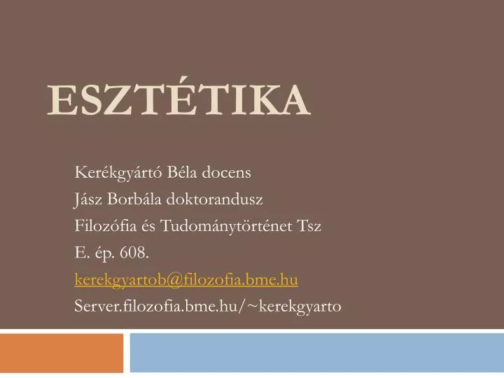 eszt tika