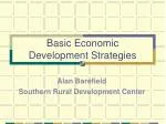 Basic Economic Development Strategies - slide 1