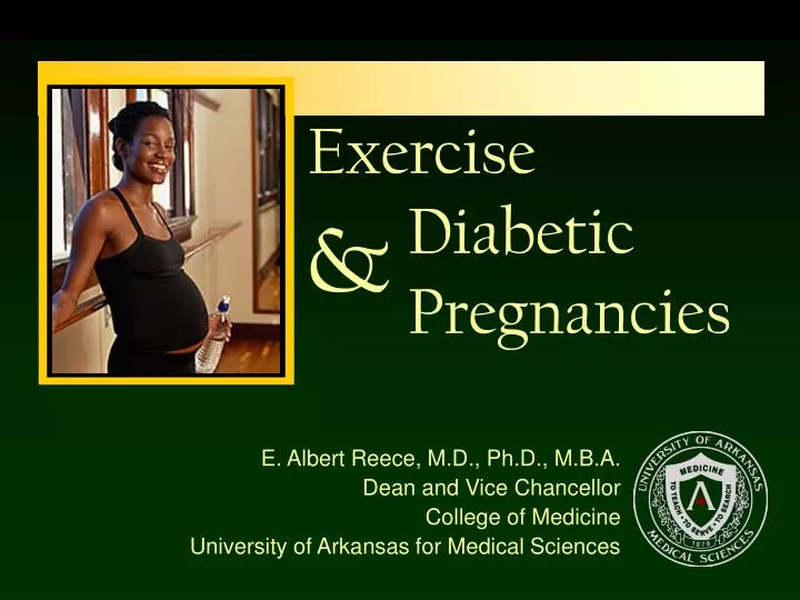 exercise diabetic pregnancies