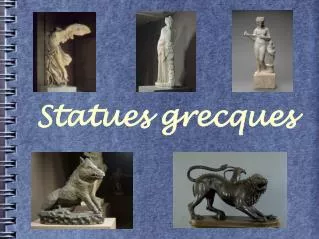 Statues grecques