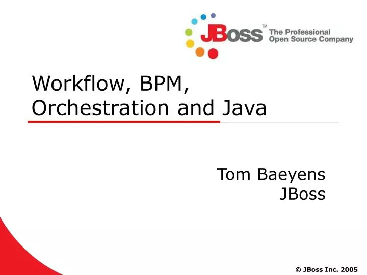 workflow bpm orchestration and java