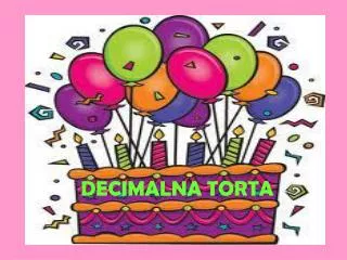 decimalna torta