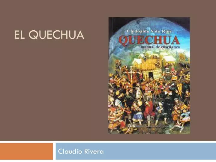 el quechua