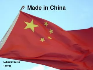 made in china
