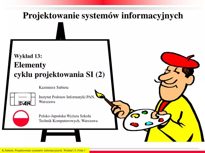 projektowanie system w informacyjnych