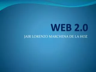 web 2 0