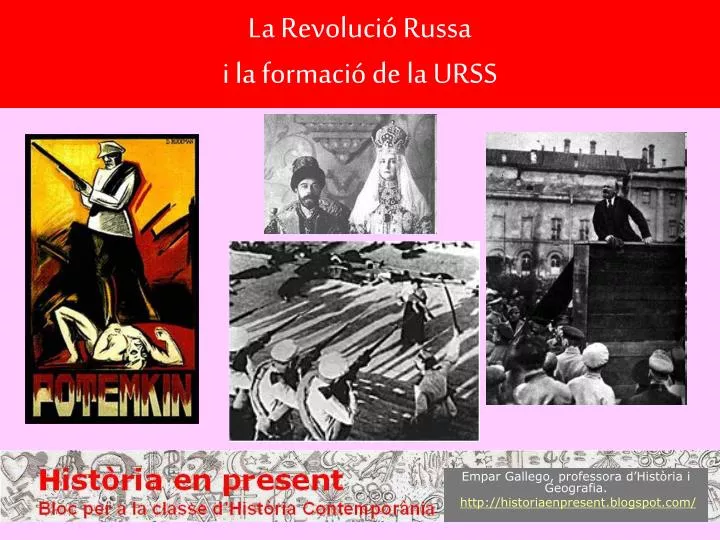 la revoluci russa i la formaci de la urss