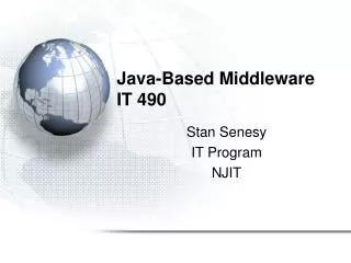 Java-Based Middleware IT 490
