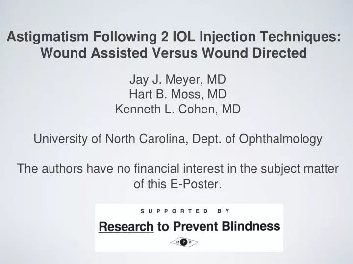astigmatism following 2 iol injection techniques wound assisted versus wound directed