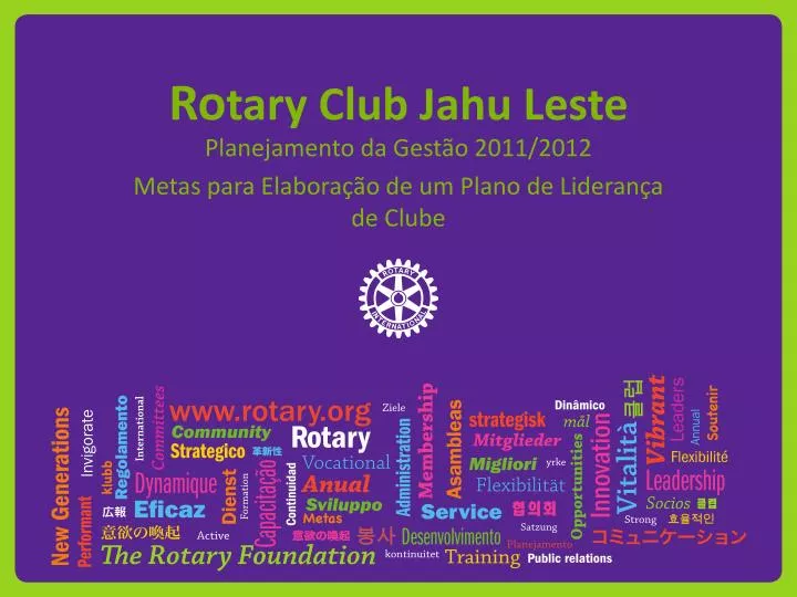 ro tary club jahu leste