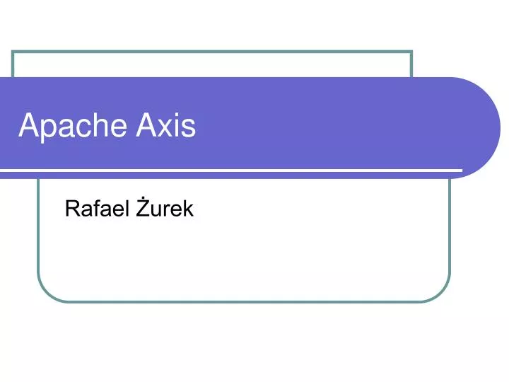 apache axis