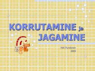 korrutamine ja jagamine