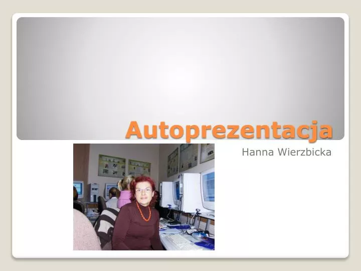 autoprezentacja